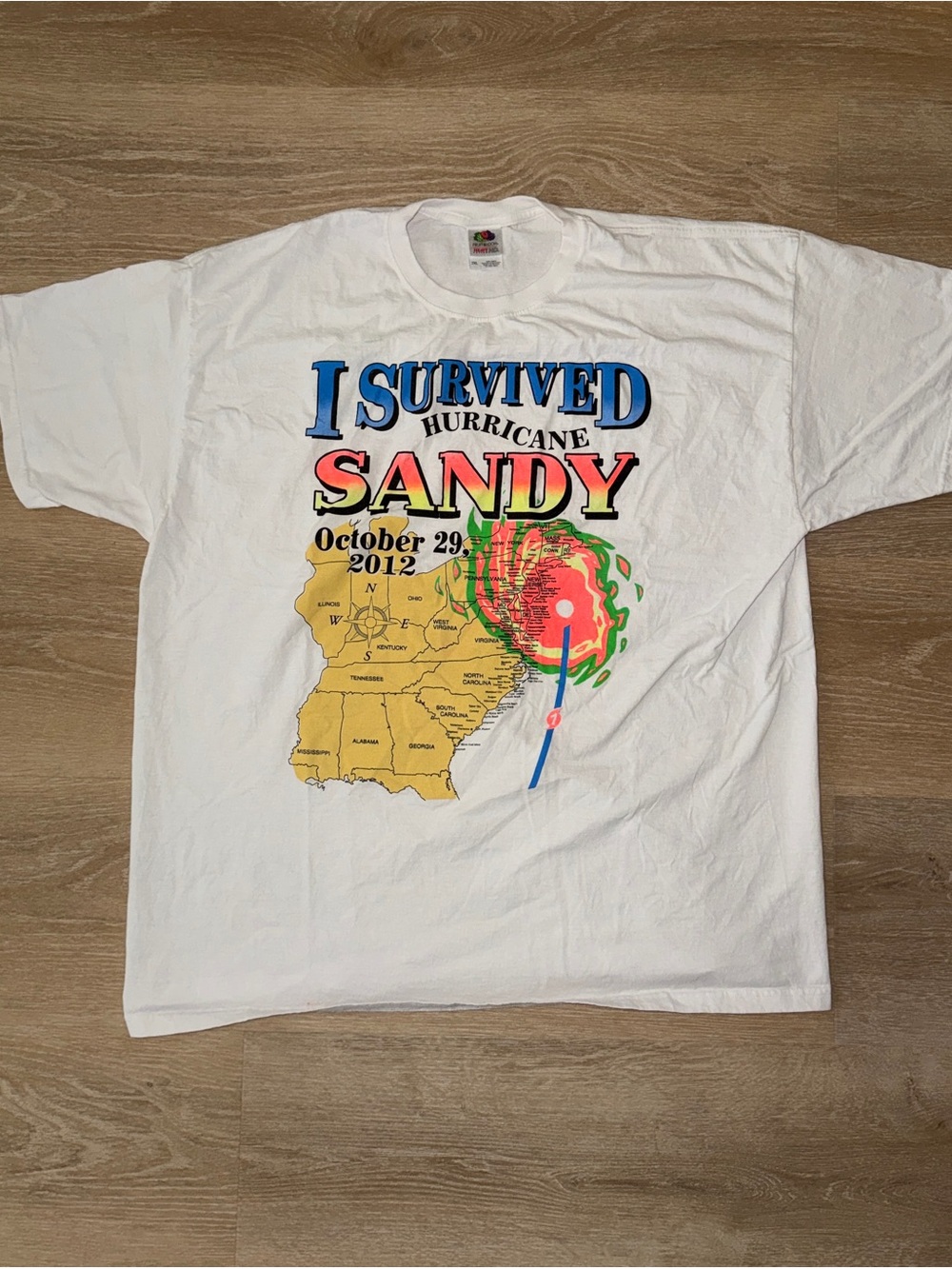 2012 I Survived Hurricane Sandy T-Shirt